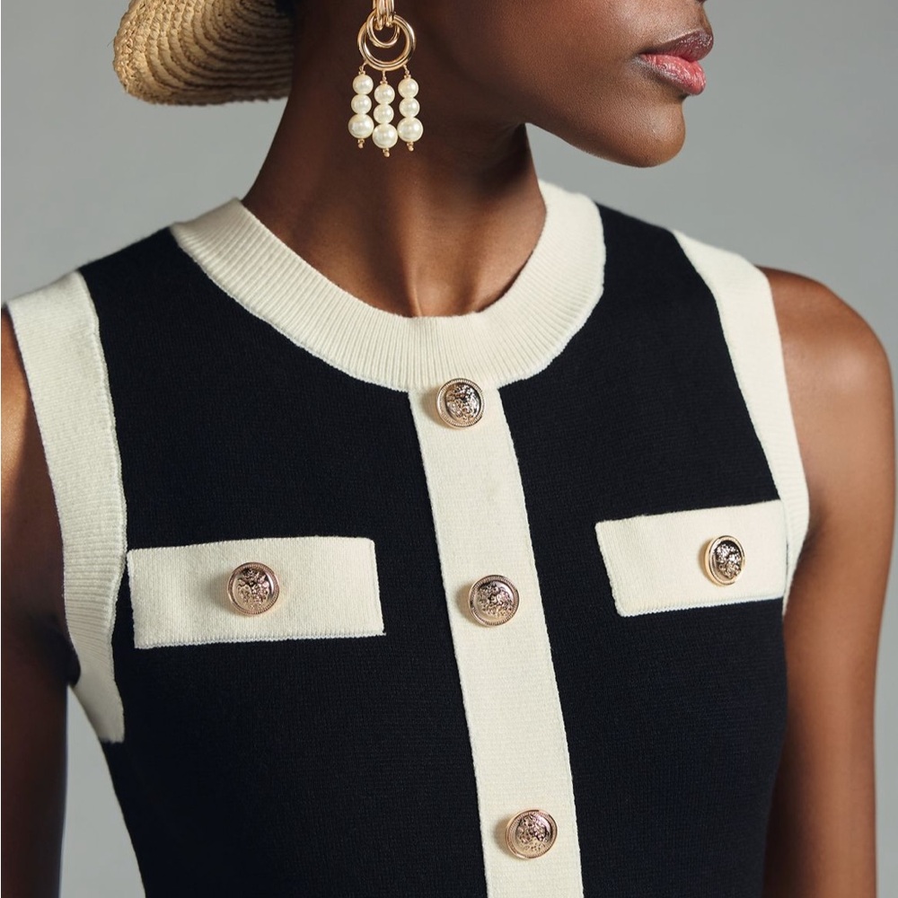 Endless Rose mock neck sleeveless mini dress - Picture 4 of 5